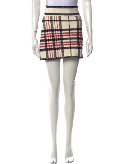 Pre-owned Dior 2022 Mini Skirt In Neutrals