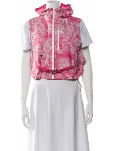 Pre-owned Dior 2022 Printed Vest W/ Tags In Pink