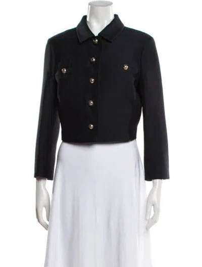 Pre-owned Dior 2022 Silk Blazer In Black