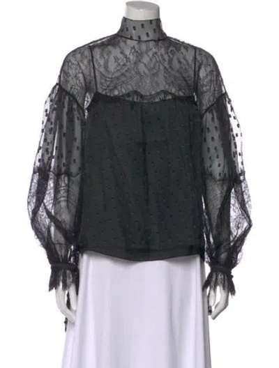 Pre-owned Dior 2022 Silk Blouse In Black