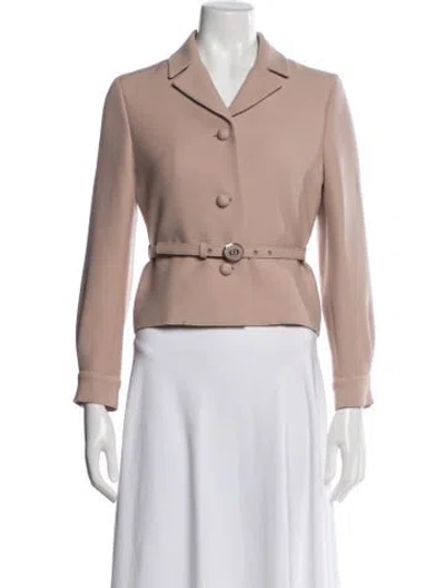Pre-owned Dior 2022 Silk Jacket In Neutrals