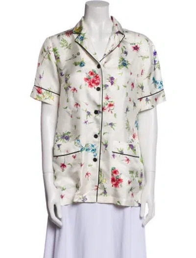 Pre-owned Dior 2022 Silk Pajamas In White