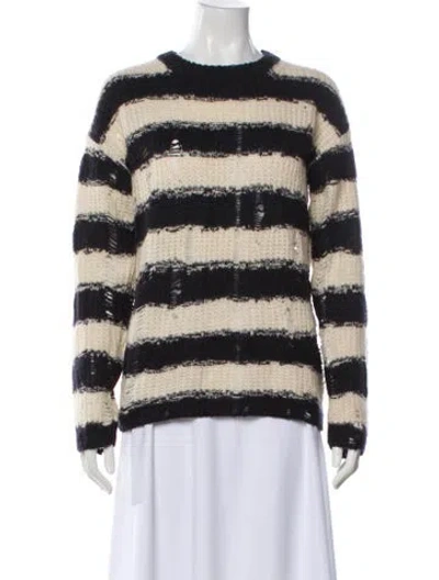 Pre-owned Dior 2023 Alpaca Sweater In Black
