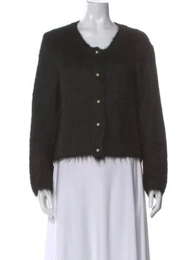 Pre-owned Dior 2023 Alpaca Sweater In Black