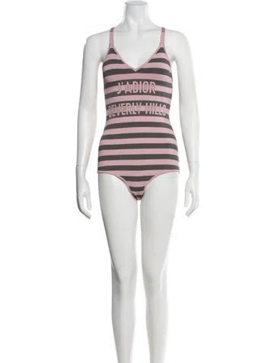 Pre-owned Dior 2023 Beverly Hills Bodysuit In Pink