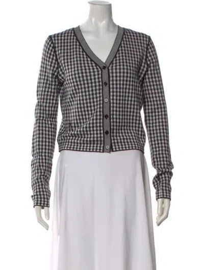 Pre-owned Dior 2023 Cashmere Button-up Top In Multi