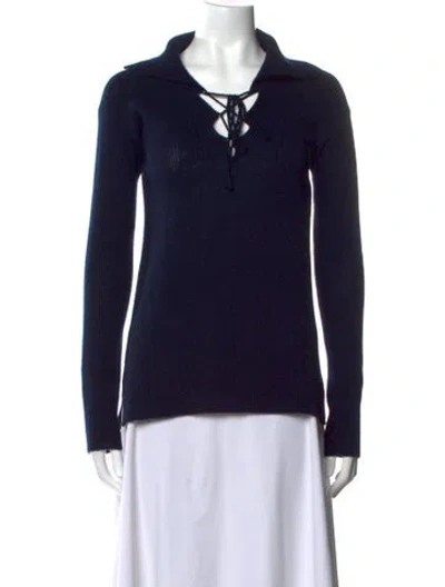 Pre-owned Dior 2023 Cashmere Sweater In Blue