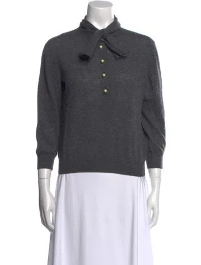 Pre-owned Dior 2023 Cashmere Sweater In Gray