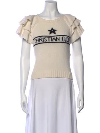Pre-owned Dior 2023 Cashmere Sweater In Neutral