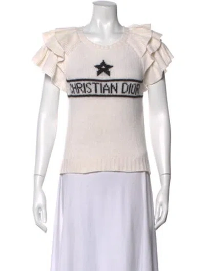 Pre-owned Dior 2023 Cashmere Sweater In Neutral