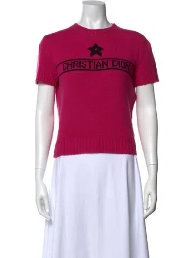 Pre-owned Dior 2023 Cashmere Sweater In Pink