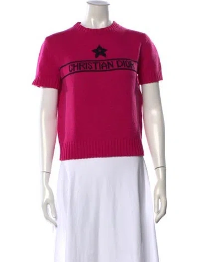Pre-owned Dior 2023 Cashmere Sweater In Pink