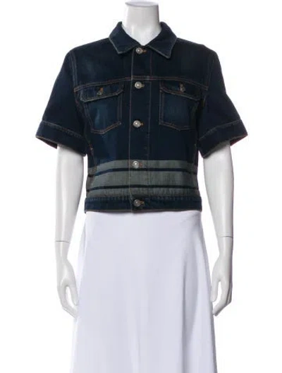 Pre-owned Dior 2023 Denim Jacket In Blue
