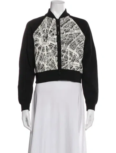 Pre-owned Dior 2023 Graphic Print Bomber Jacket