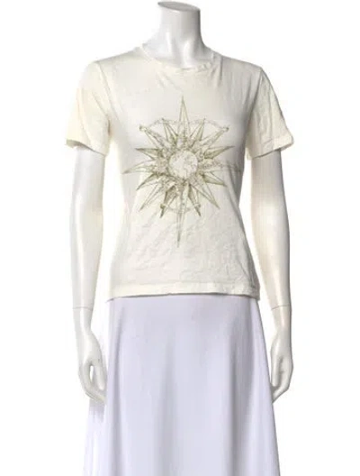 Pre-owned Dior 2023 Graphic Print T-shirt In Neutral