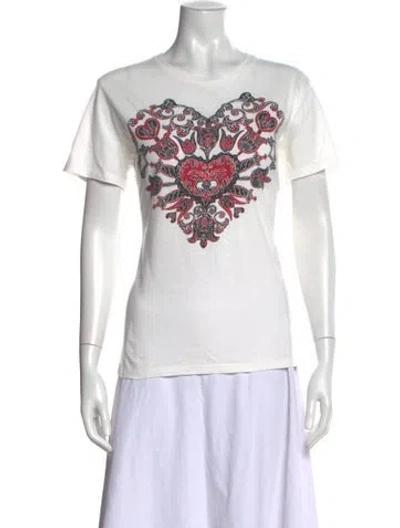Pre-owned Dior 2023 Graphic Print T-shirt In White