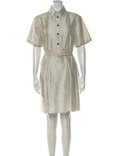 Pre-owned Dior 2023 Knee-length Dress In Neutral