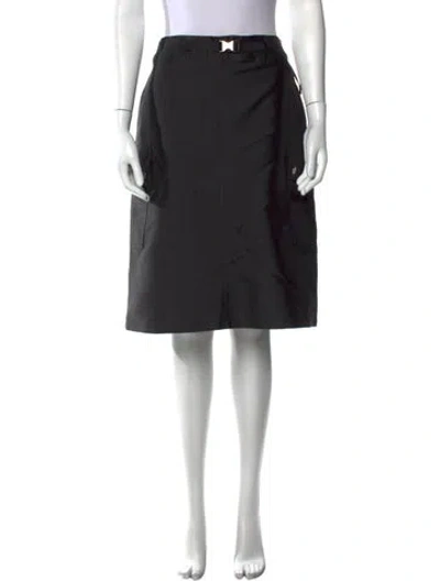 Pre-owned Dior 2023 Knee-length Skirt In Black