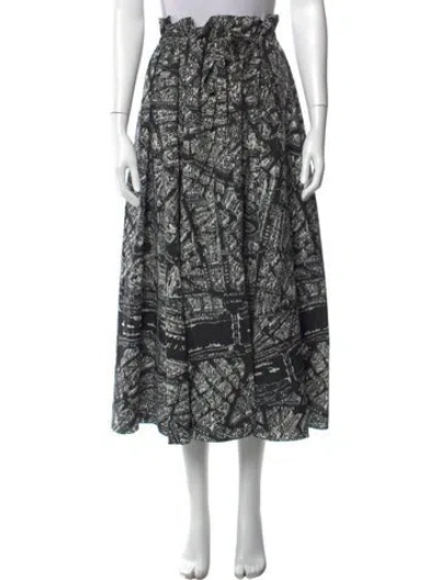 Pre-owned Dior 2023 Long Skirt In Black