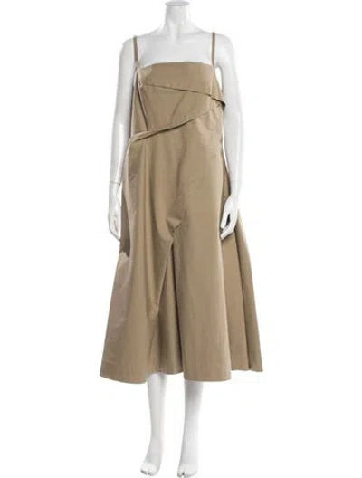 Pre-owned Dior 2023 Midi Length Dress In Neutral