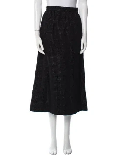 Pre-owned Dior 2023 Midi Length Skirt In Black