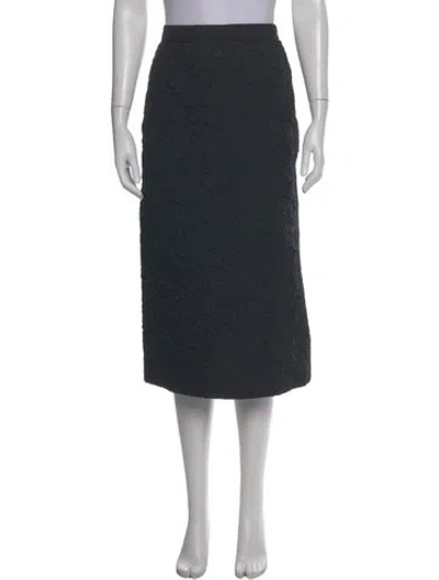 Pre-owned Dior 2023 Midi Length Skirt In Black