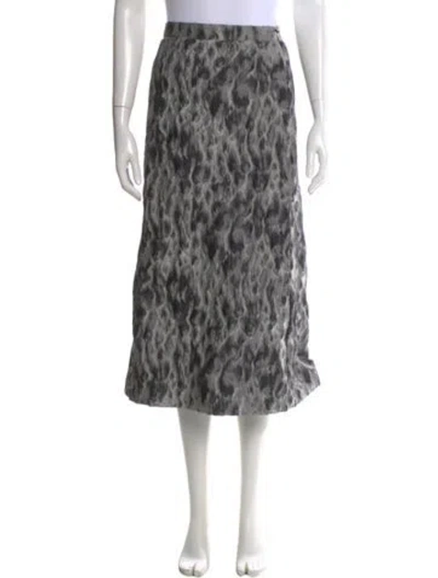 Pre-owned Dior 2023 Midi Length Skirt In Gray