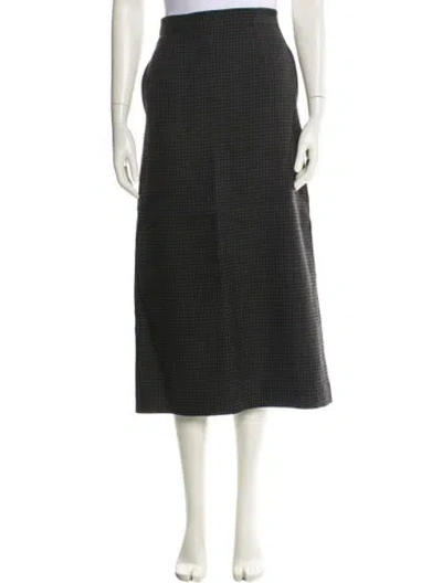 Pre-owned Dior 2023 Midi Length Skirt W/ Tags In Gray