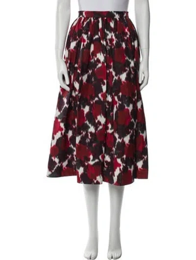 Pre-owned Dior 2023 Midi Length Skirt W/ Tags In Red