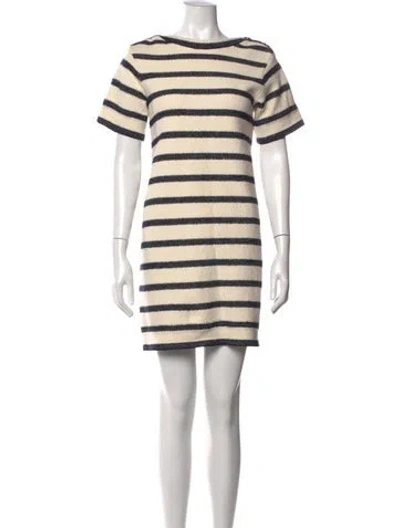 Pre-owned Dior 2023 Mini Dress W/ Tags In Neutrals