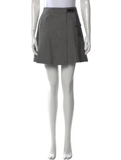 Pre-owned Dior 2023 Mini Skirt In Gray