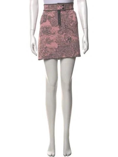 Pre-owned Dior 2023 Mini Skirt In Pink
