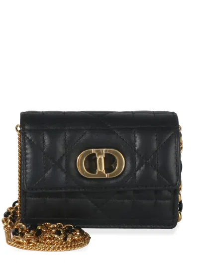 Pre-owned Dior 2023 Miss Caro Clutch Bag In Black