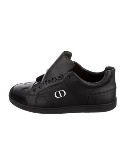 Pre-owned Dior 2023 Oblique Jacquard Sneakers In Black