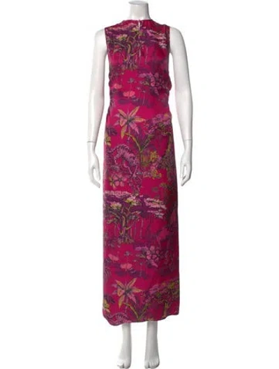 Pre-owned Dior 2023 Silk Jumpsuit In Purple