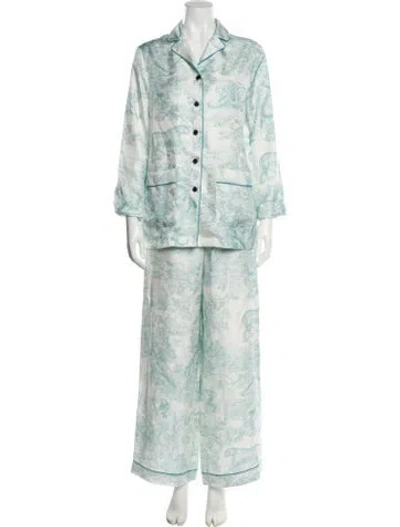 Pre-owned Dior 2023 Silk Pajamas In Multi