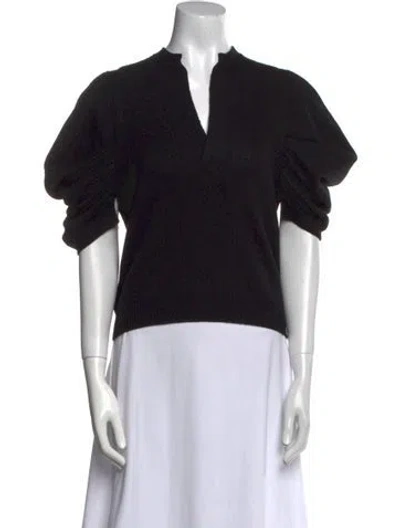 Pre-owned Dior 2023 Virgin Wool Sweater In Black