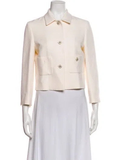 Pre-owned Dior 2023 Wool Blazer In Neutral