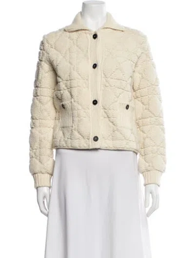 Pre-owned Dior 2023 Wool Jacket In Neutral
