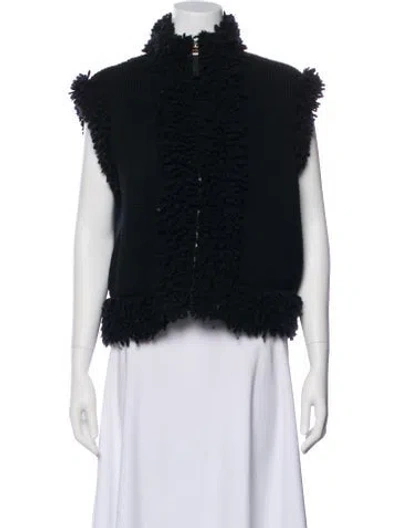 Pre-owned Dior 2023 Wool Vest In Blue