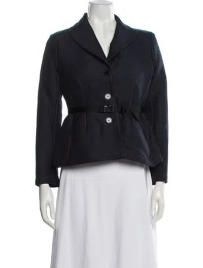 Pre-owned Dior 2024 Blazer In Blue
