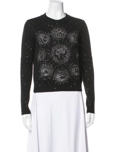 Pre-owned Dior 2024 Cashmere Sweater In Black/metallic