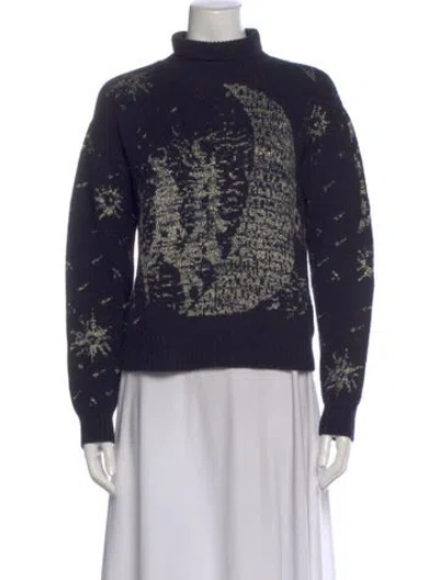 Pre-owned Dior 2024 Cashmere Sweater In Blue