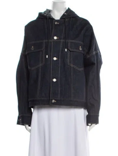 Pre-owned Dior 2024 Denim Jacket In Blue