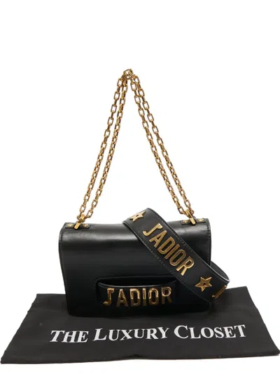Pre-owned Dior 2024 J'a Chain Strap Bag In Black