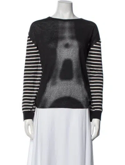 Pre-owned Dior 2024 Linen Sweater In Grey