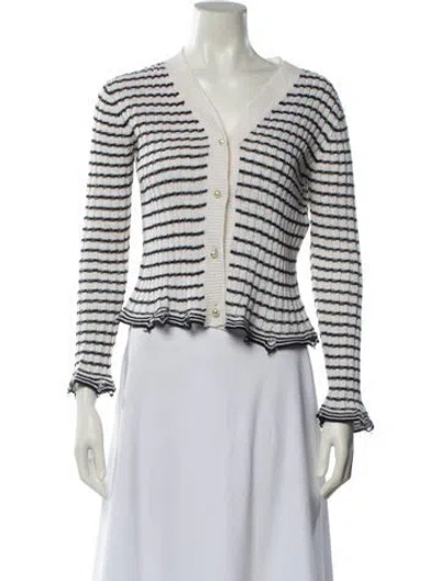 Pre-owned Dior 2024 Linen Sweater In White