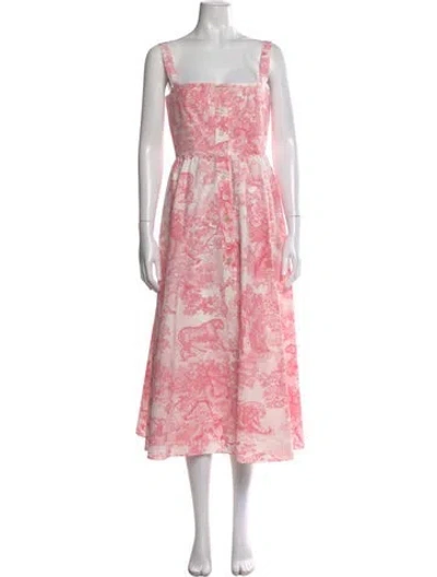 Pre-owned Dior 2024 Long Dress In Pink