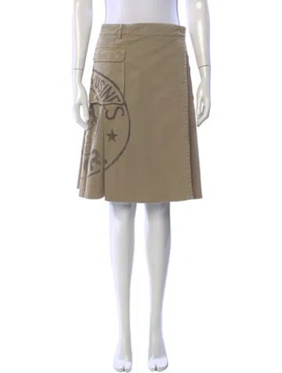 Pre-owned Dior 2024 Midi Length Skirt In Neutral