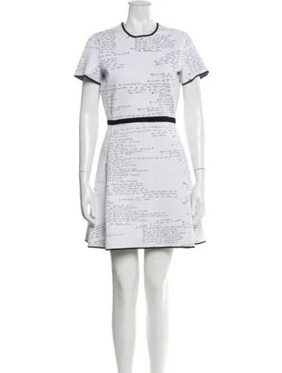 Pre-owned Dior 2024 Mini Dress In White